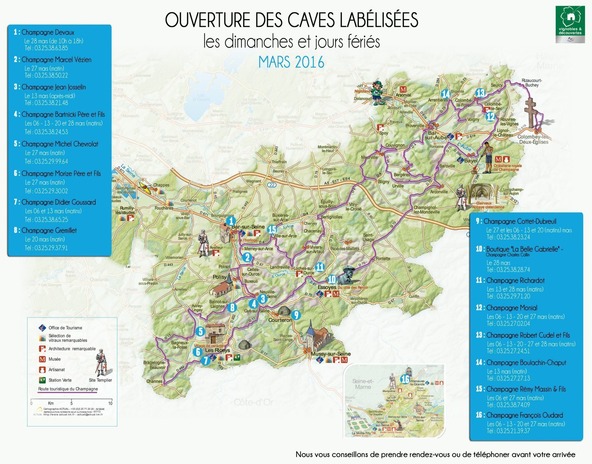 Route Touristique du Champagne Aube Champagne