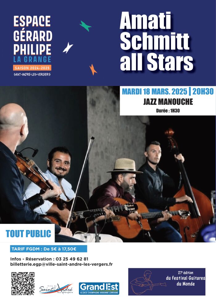 Festival Guitares du Monde - Amati Schmitt all Stars