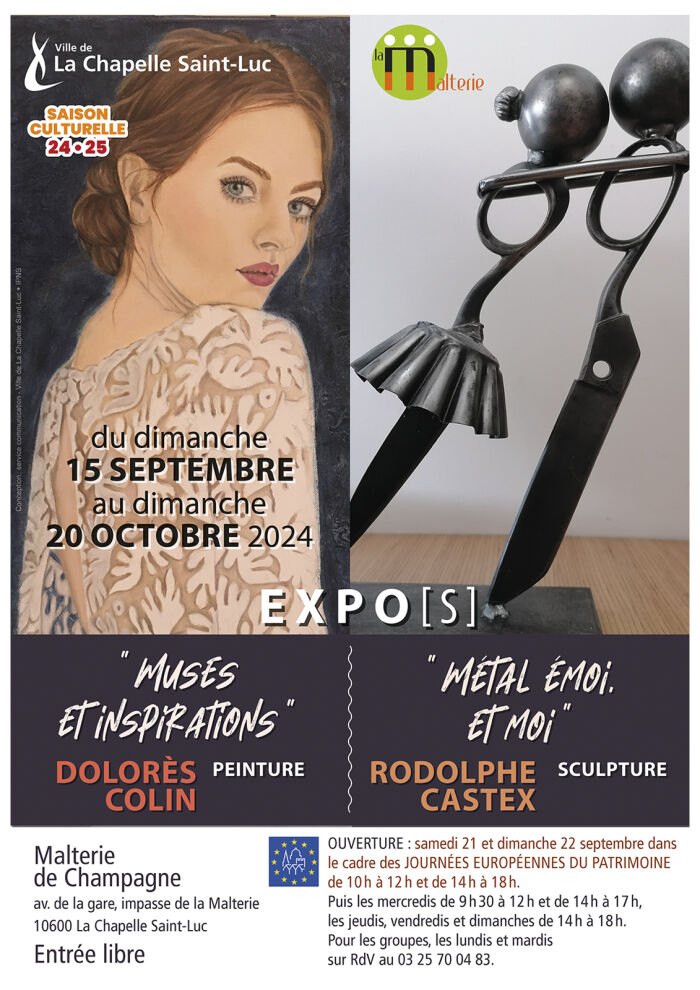 Exposition « Muses et inspirations » Dolorès Colin alias Lola