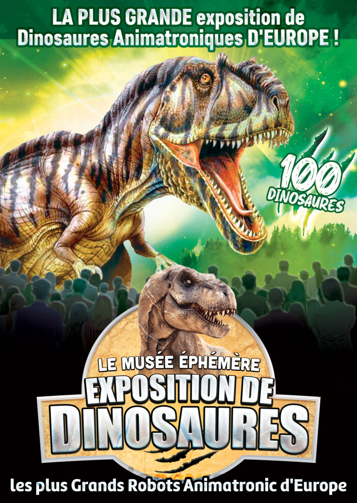 Le Musée Éphémère® - Exposition de dinosaures