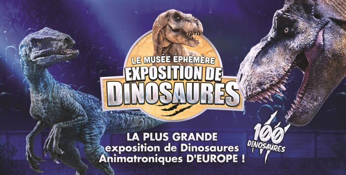 Le Musée Éphémère® - Exposition de dinosaures