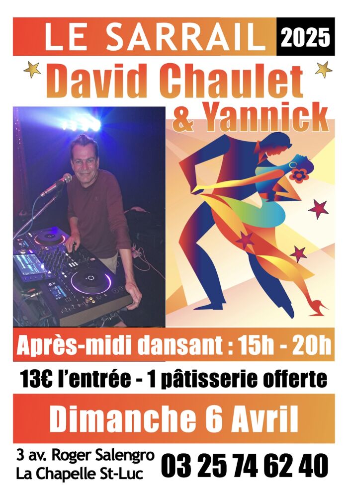 Après-midi dansant avec David Chaulet et Yannick