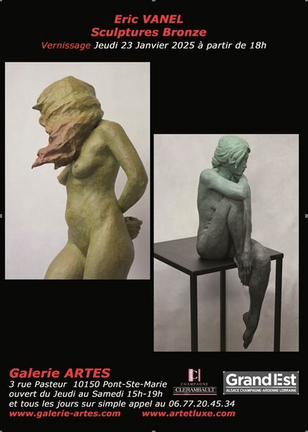 Exposition - Elizabeth PROUVOST Photographies / Eric VANEL Sculptures Bronze