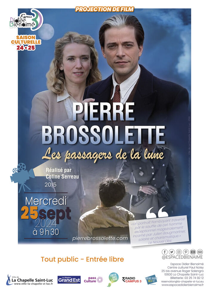 Projection du film « Pierre Brossolette – Les passagers de la lune »