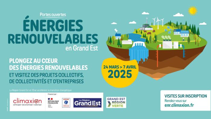 Portes Ouvertes Énergies Renouvelables - Grand Est