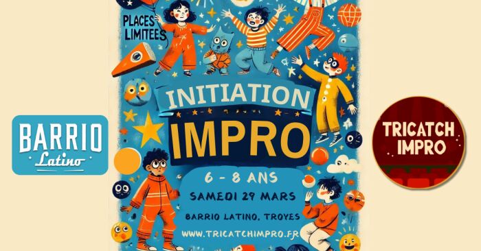 Initiation : Improvisation théâtrale 6 - 8 Ans