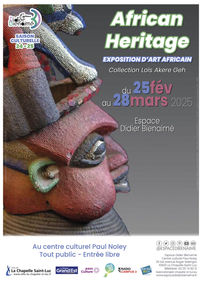 Exposition « African heritage » Loïs Akere Geh