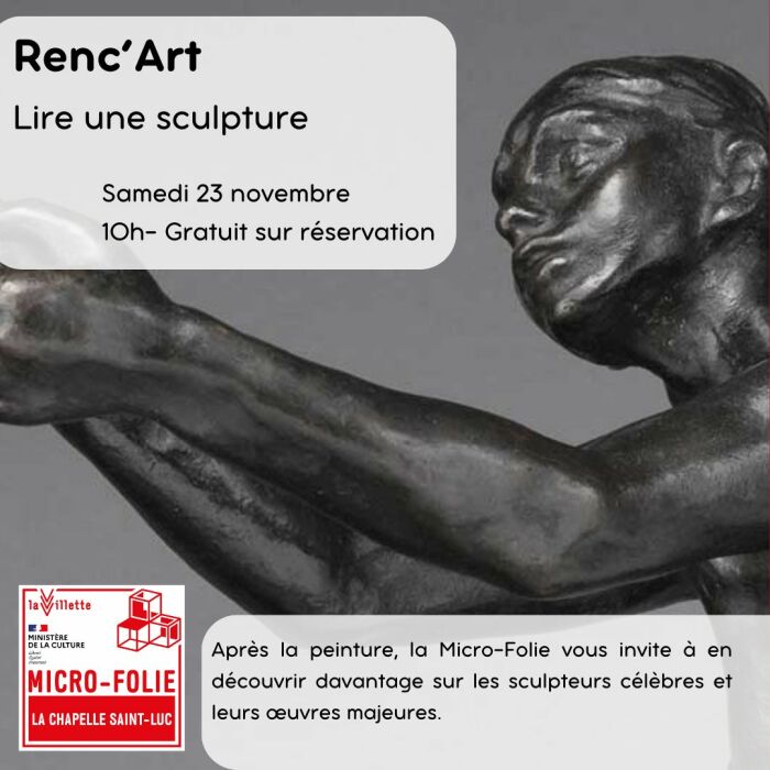 Renc'art - Lire une sculpture