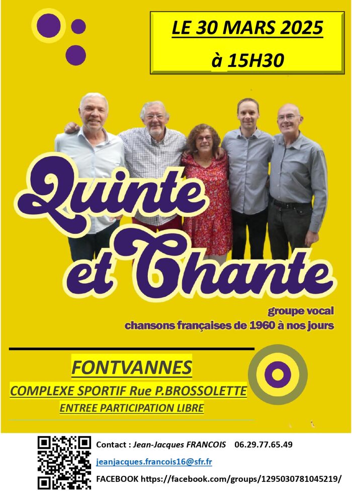 Quinte et Chante en concert