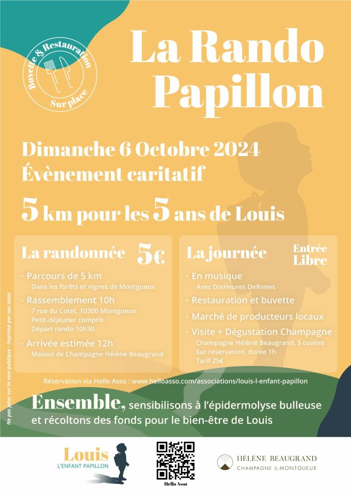 La Rando Papillon : 5 km pour les 5 ans de Louis