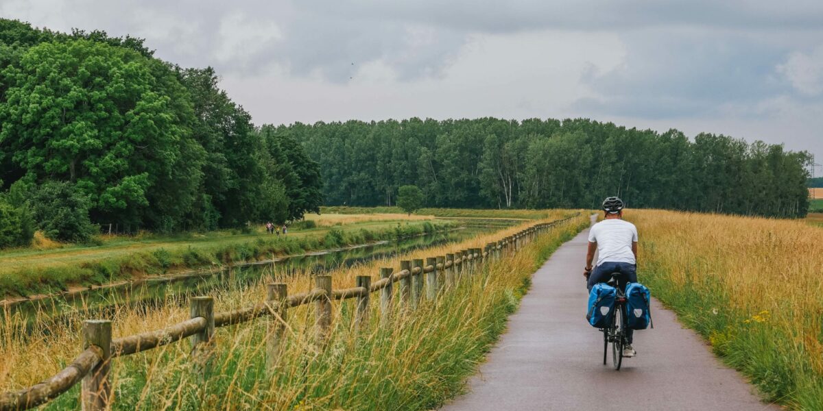 Fahrradweg der Seen